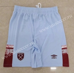 2022-23 West Ham United Home White Thailand Soccer Shorts