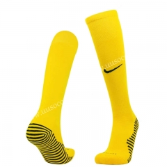 2022-23 Tottenham Hotspur Goalkeeper Yellow   Thailand kids  Soccer Socks