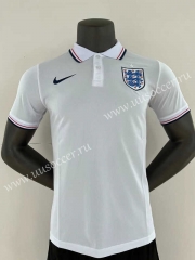 2022-23 England White Thailand Polo Shirts-2851