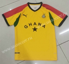 Retro version  Ghana Yellow  Thailand Soccer Jersey AAA--2851