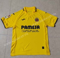 2022-23 Villarreal CF Home Yellow  Thailand Soccer Jersey AAA-7T