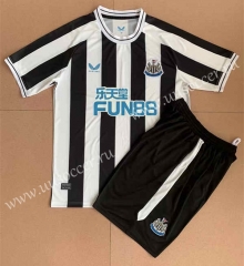 2022-23 Newcastle United Home White&Black Soccer Uniform-AY