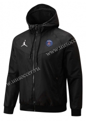 2022-23 Jordan Paris SG Blue Trench Coats With Hat-815