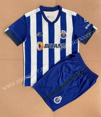 2022-23 Porto Home Blue & White Soccer Uniform-AY