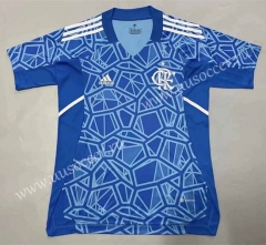 2022-23  Flamengo Goalkeeper Blue Thailand Soccer Jersey AAA-908