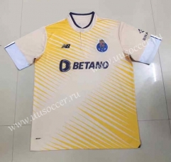 2022-23  Porto  Away Yellow Thailand Soccer Jersey AAA-HR