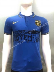 2022-23 Barcelona Blue Thailand Polo Shirts-2044