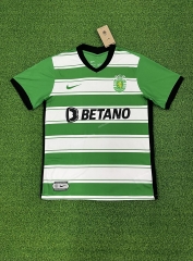 （s-4xl）2022-23  Sporting Clube de Portugal White& Green Thailand Soccer Jersey AAA-403