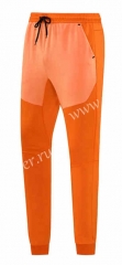 Without Logo 2022-23 Orange Soccer Thailand pants -LH