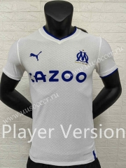 Player version 2022-23  Olympique de Marseille Home White Thailand Soccer Jersey AAA-888