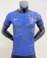 Player version 22-23 France Blue Thailand Training Soccer Jersey-2016