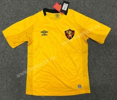 2022-23 Sport Recife Goalkeeper Yellow  Thailand Soccer Jersey AAA-GB