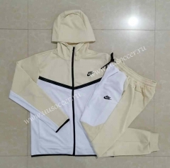 2022-23  Nike Yellow&White  Soccer Jacket Uniform With Hat-815
