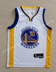 2022-23 Hot pressed version  NBA Golden State Warriors White#30  Jersey-815
