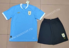 2022-23 Uruguay  Home Blue Soccer Uniform-718