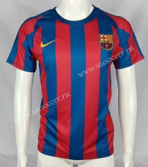 05-06  Retro Version Barcelona Home Red&Blue  Thailand Soccer Jersey AAA-503