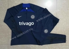 2022-23 Chelsea Royal  Blue Thailand Soccer Tracksuit Uniform-815
