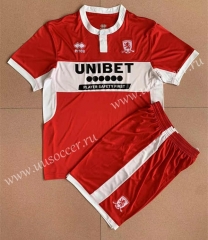 2022-23  Middlesbrough Home Red  Soccer Uniform-AY