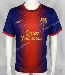 12-13 Retro Version Barcelona Home Red&Blue  Thailand Soccer Jersey AAA-503