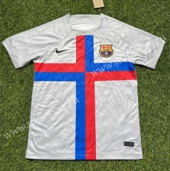 （s-4xl）2022-23  Barcelona Away Light White Thailand Soccer Jersey AAA-305