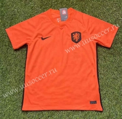 2022-23 Netherlands Home Orange  Thailand Soccer Jersey AAA-503