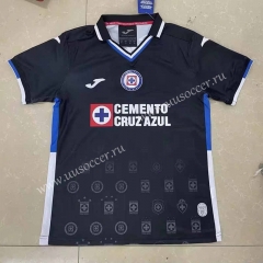 (s-3xl）2022-23 Cruz Azul 2nd Away Black Thailand Soccer Jersey AAA-818