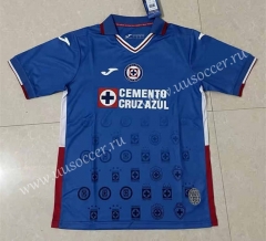 (S-3xl）2022-23 Cruz Azul Home Blue Thailand Soccer Jersey AAA-818