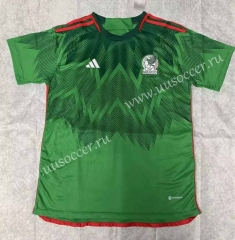 2022-23 Correct version  Mexico Home Green Thailand Soccer Jersey AAA-809