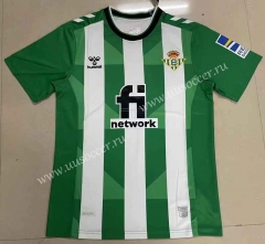 22-23 Real Betis Home Green Thailand Soccer Jersey-503（La Liga patch not included）