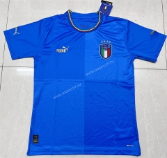 （s-4xl）2022-23  Italy Home Blue Thailand Soccer Jersey AAA-2550