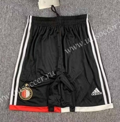 2022-23 Feyenoord Rotterdam  Home Black Thailand Soccer Shorts