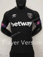Player version 2022-23 West Ham United Away Black Thailand Soccer Jersey AAA