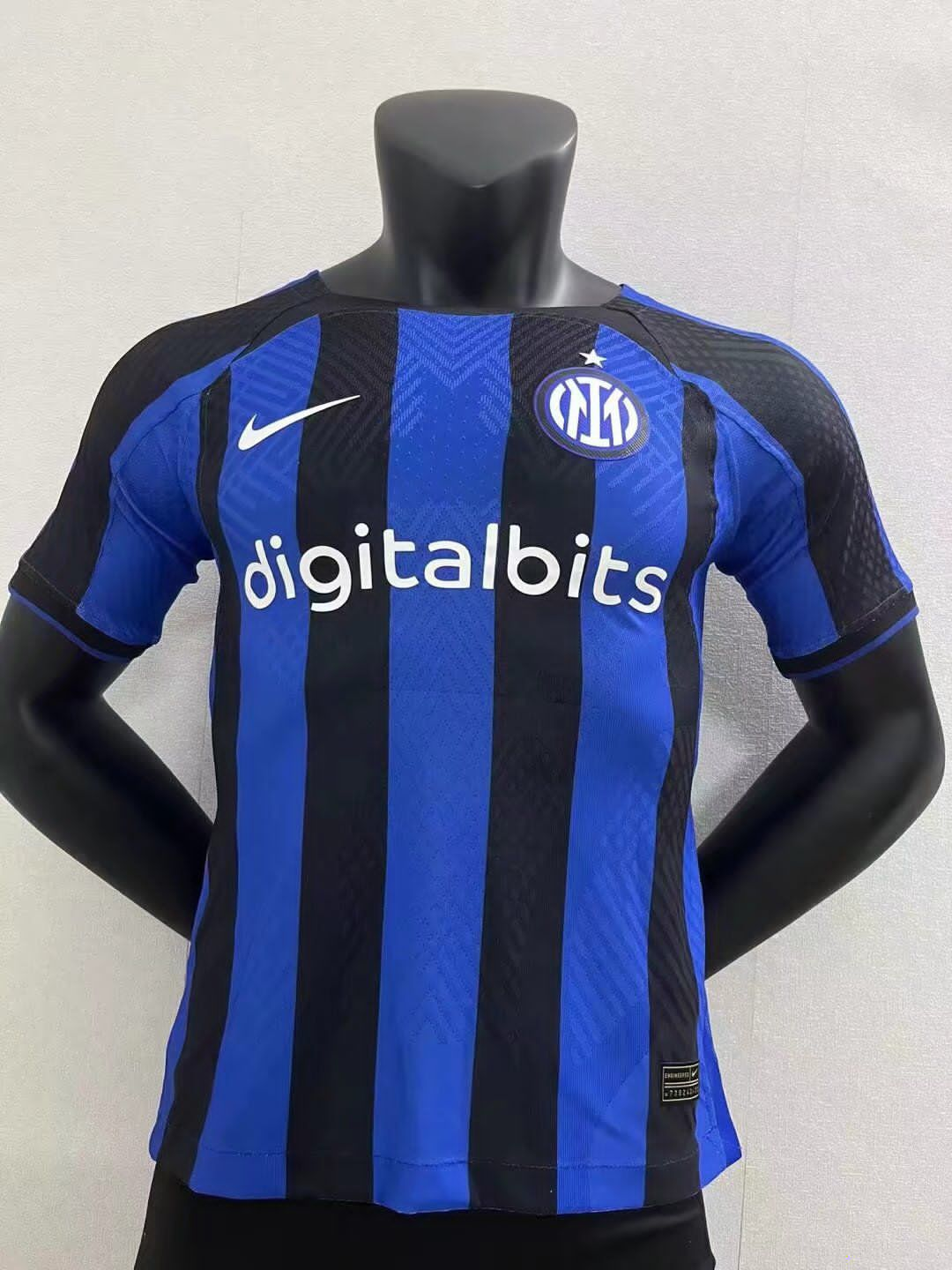 Player Version 2022-23 Inter Milan Home Blue& Black Thailand Soccer Jersey AAA-888