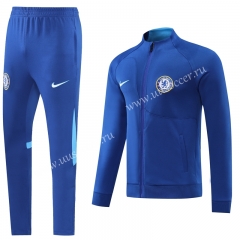 2022-23 Chelsea Blue Soccer Thailand Jacket Uniform-LH
