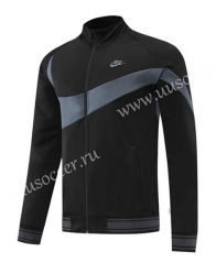 2022-23  Nike Black &Gray Soccer Jacket -LH