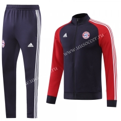 2022-23 Bayern München Black Soccer Jacket Uniform-LH
