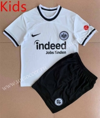 2022-23 Eintracht Frankfurt Home White kids Soccer Uniform-AY