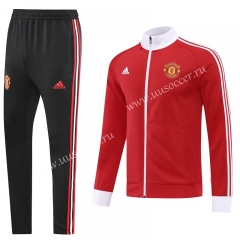2022-23 Manchester United  Red Thailand Soccer Jacket Uniform-LH