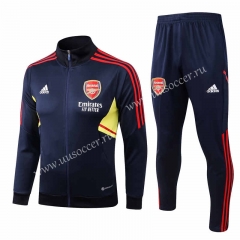 2022-23  Arsenal Royal Blue Thailand Soccer Jacket Uniform-815