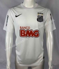 2012 Retro Version Santos FC Home White Thailand Soccer Jersey AAA-503