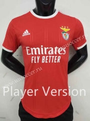 Player version 2022-23  Benfica Home Red Thailand Soccer Jersey AAA