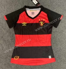 2022-23 Sport Recife Home Red&Black Thailand Female Soccer Jersey AAA-GB