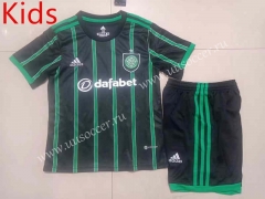 2022-23 Celtic Away Black&Green kids Soccer Uniform-507