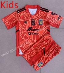2022-23 Tigres UANL Goalkeeper Red kids Soccer Uniform-AY