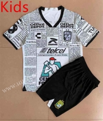 2022-23 Club León Away White kids   Soccer Uniform-AY