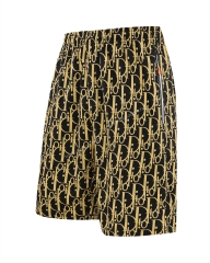 A1578  Dior  Black Woven Shorts