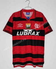 Retro 1995  Retro Version Flamengo Home Red&Black Thailand Soccer Jersey AAA-c1046