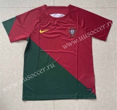 （S-3xl）2022-23 Portugal Home Red&Green  Thailand Soccer Jersey AAA-818
