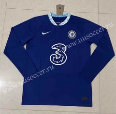 2022-23 Chelsea Home Blue   Thailand LS Soccer Jersey AAA-818