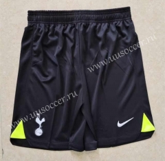 2022-23 Tottenham Hotspur Home Black   Thailand Soccer Shorts